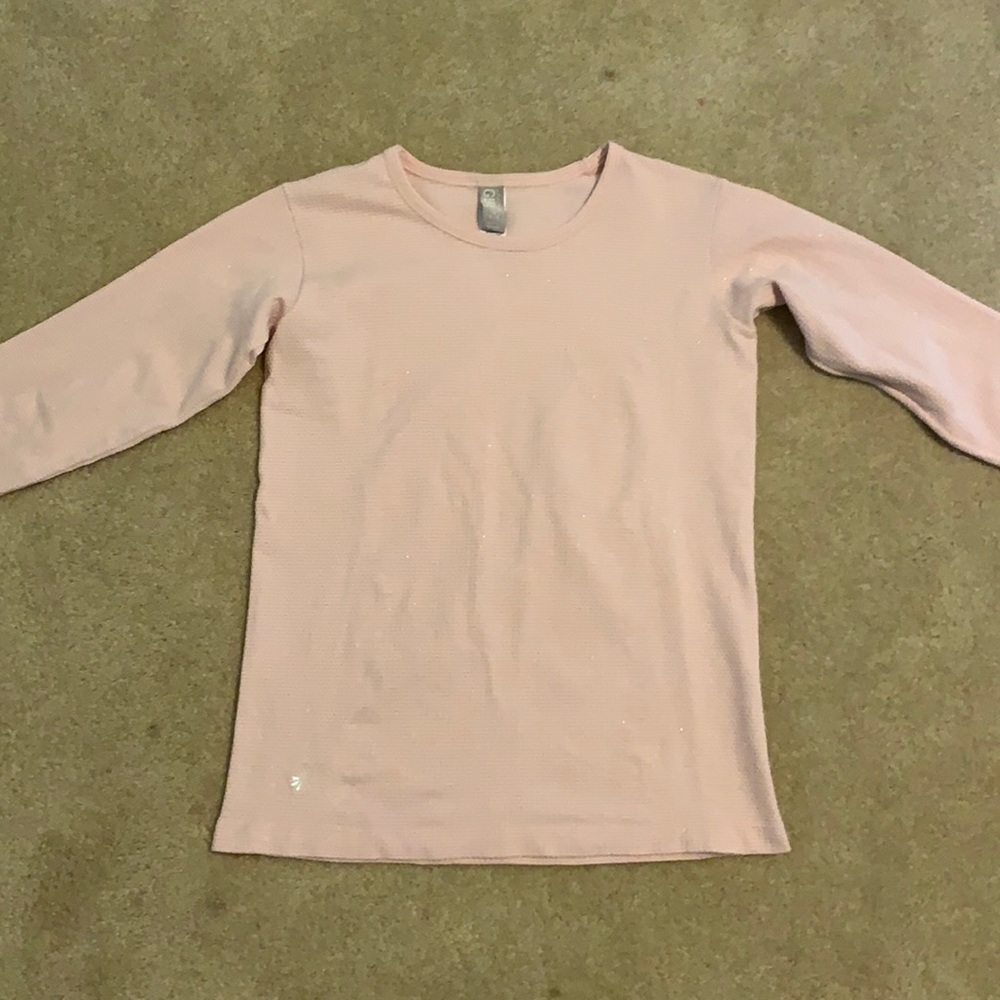 Athleta girl glittery long sleeve